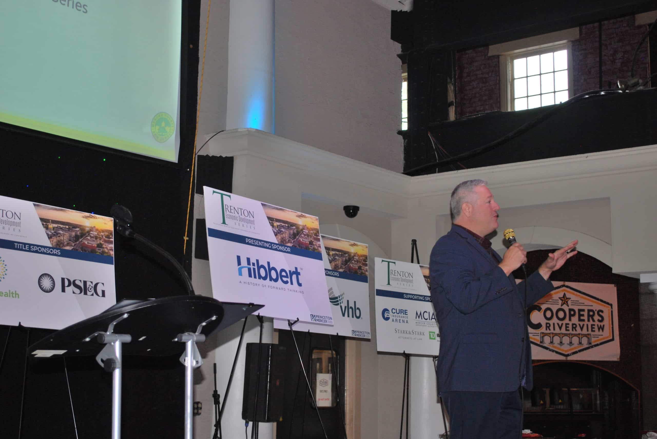 County Executive Benson Presents Vision for Capital City at Chamber Event