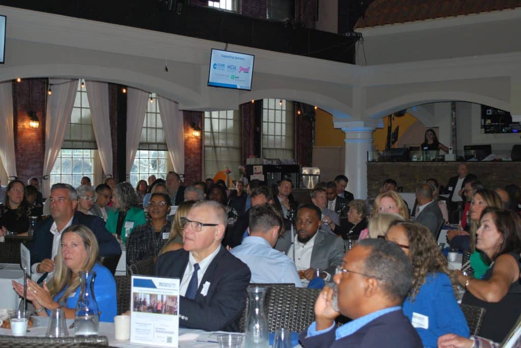 County Executive Benson Presents Vision for Capital City at Chamber Event