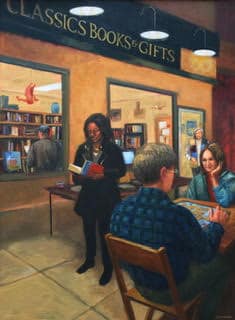 Friday Night, Lafayette Street by John Gummere