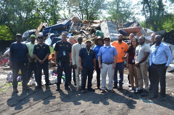 Public Works Collects 65 Tons in South Ward Cleanup Initiative